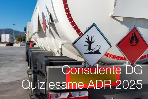 Consulente DG: Quiz esame ADR 2025 Consulente DG: Quiz esame ADR 2025